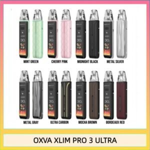 OXVA XLIM PRO 3 ULTRA 奧創小蠻牛觸屏螢幕電子煙主機空倉